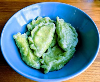 Вареники з сиром Рікота та шпинатом (250г)