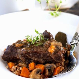 Guance di Manzo con Verdure