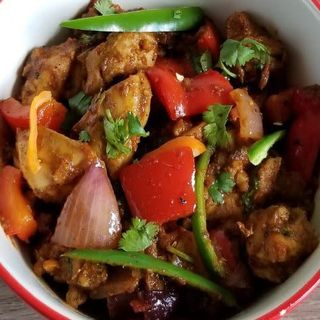 Plato De Pollo Jalfrezi