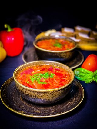 Красный борщ/ Borș roșu