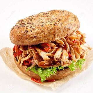 Hamburguesa De pollo kebab