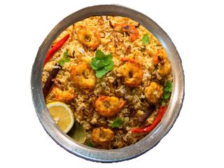 Gambas Biryani