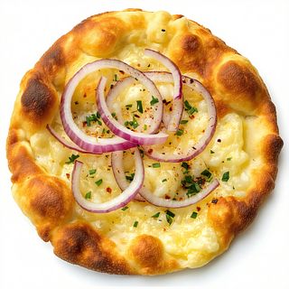 Ración De Tortilla Con Cebolla