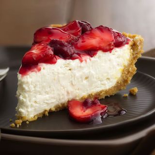 Tarta de Queso con Frambuesa (Ración)