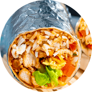 Burrito XXL spicy pollo chipotle