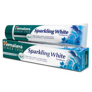 Pasta wybielająca Sparkling White bez fluoru 150g HIMALAYA
