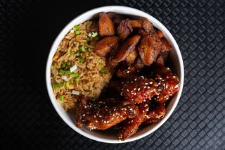 Barbecue Wings + 2 Compléments