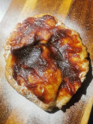 Langoș cu gem de căpşuni (Post)