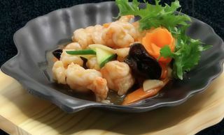 89 Gamberi con verdure