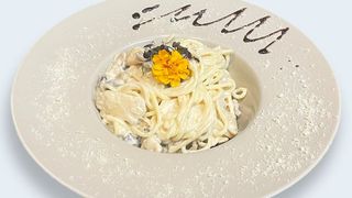 Pollo E Funghi pasta