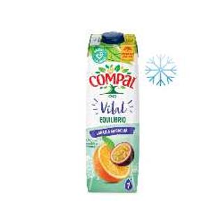 Compal Vital Laranja/Maracujá c/ Stevia 1L