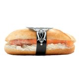 69. Salmón ahumado y crema de queso Camembert