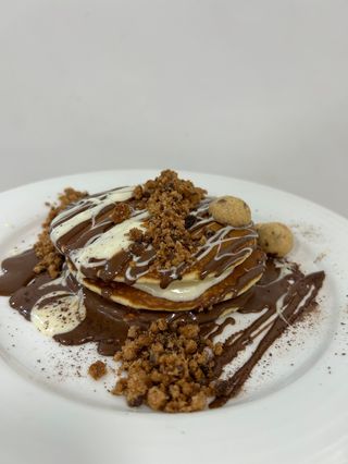 Tortitas con Nocilla Blanca y Nocilla negra 