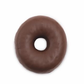 Berlina de chocolate.