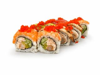 California Rainbow Roll (8 Szt.)