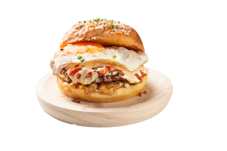 Hamburguesa Carbonara