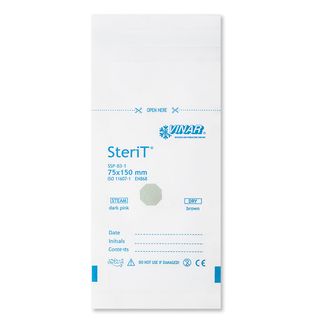 Pungi sterilizare din hartie 75x150mm set 100buc