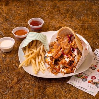 Doner kebab + batata frita