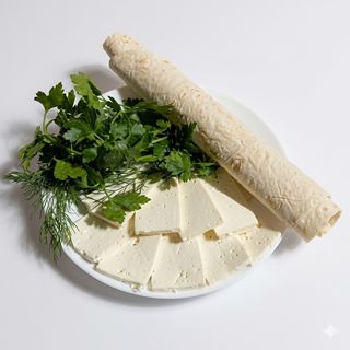 Queso Fresco Con Hierbas Y Lavash (200 G. A 250 G. Aprox.)