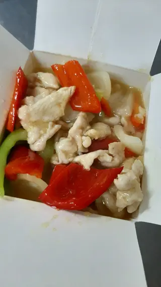 Pui in sos curry 