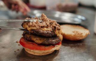 Burger Beef and Pork