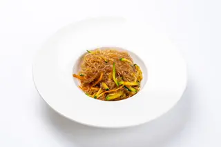 107 Spaghetti di soia con verdure