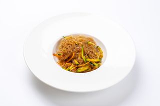 107 Spaghetti di soia con verdure