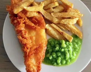 Our Own Fresh Battered Cod & Chips