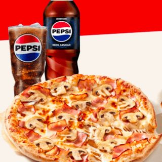 Menú De Pizza De Kebab 32cm