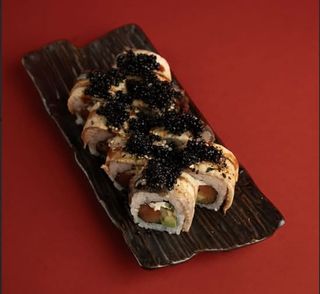 Węgorz Unagi z Łososiem
