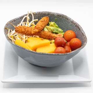 Poke Bowl Crispy King Prawns