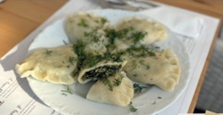 Pierogi ze szpinakiem