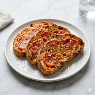 Tapa De Pan Con Tomate