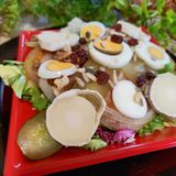 Ensalada queso cabra