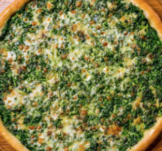61. Pizza De Espinacas