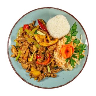 Wieprzowina z fasolką