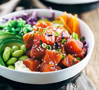 Poke Bowl Mix Salmon y atún (750ml)