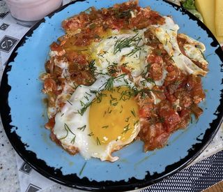 Шакшука с овощами
(0.206г)