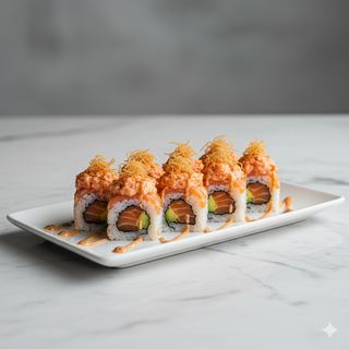 Vulcano roll  8 pezzi