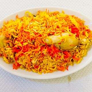 61. Chicken biryani