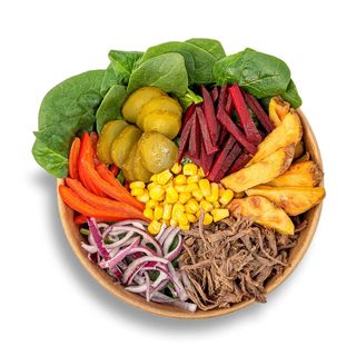 Energetyczny - szarpana wołowina