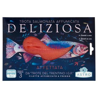 Astro Trota Salmonata Affumicata Deliziosa Affettata 1 Kg