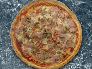 Prosciutto e funghi