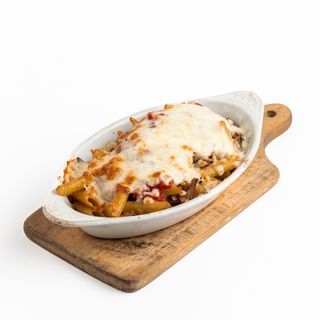 Zapiekanka włoska z makaronem