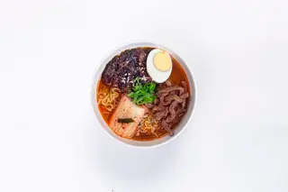 Кимчи рамен с мясом