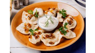 Pierogi z kapustą i grzybami