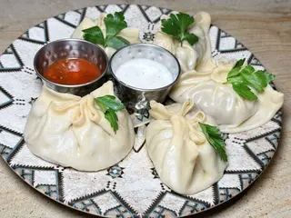 Манти з картоплею та телятиною (350g)
