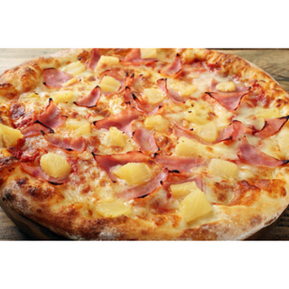 Pizza Jamón y Piña 