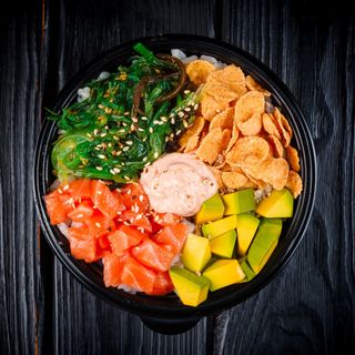 Поке с семгой