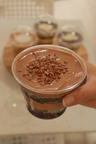 Bolo de Pote de Brigadeiro